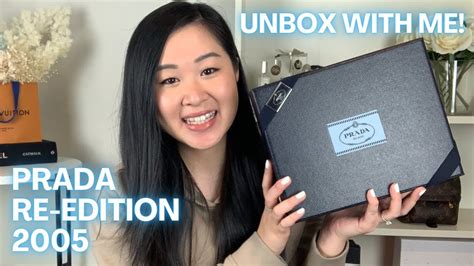 prada re exition|Prada re edition unboxing.